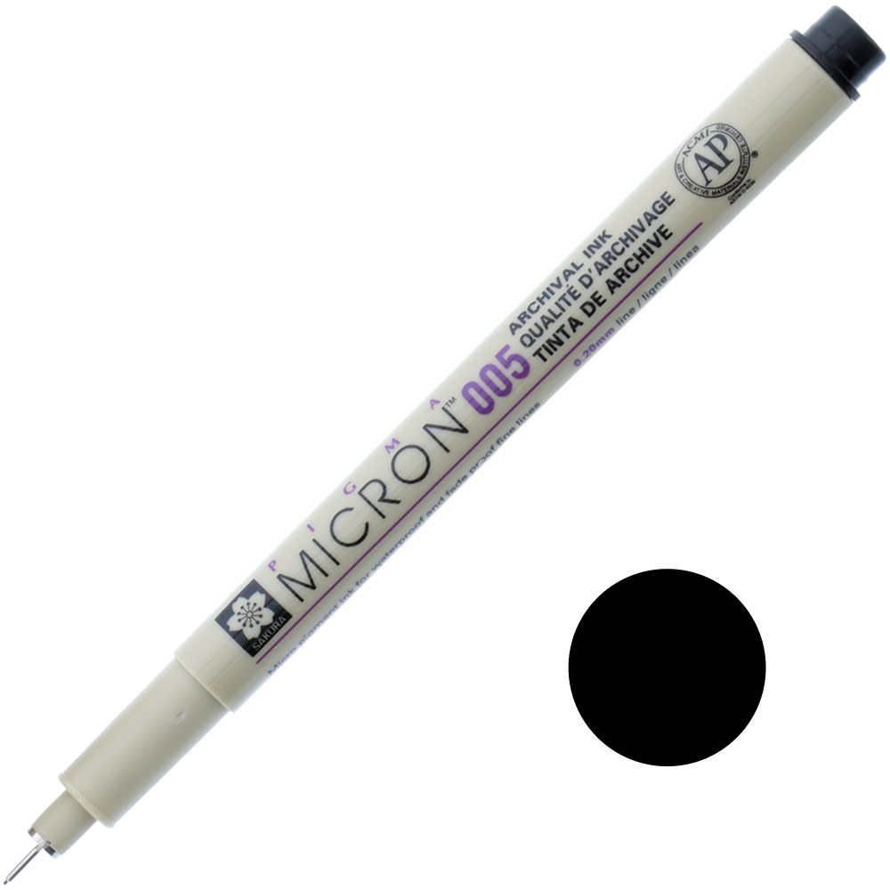 Sakura Pigma Micron 005 Pen 0.20mm Black