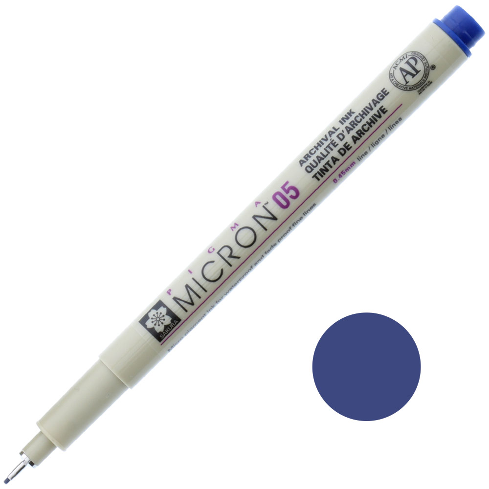 Pigma Micron 05 Pen Blue