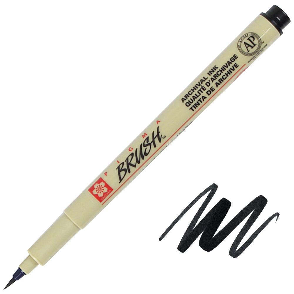 Sakura Pigma Brush Pen Black