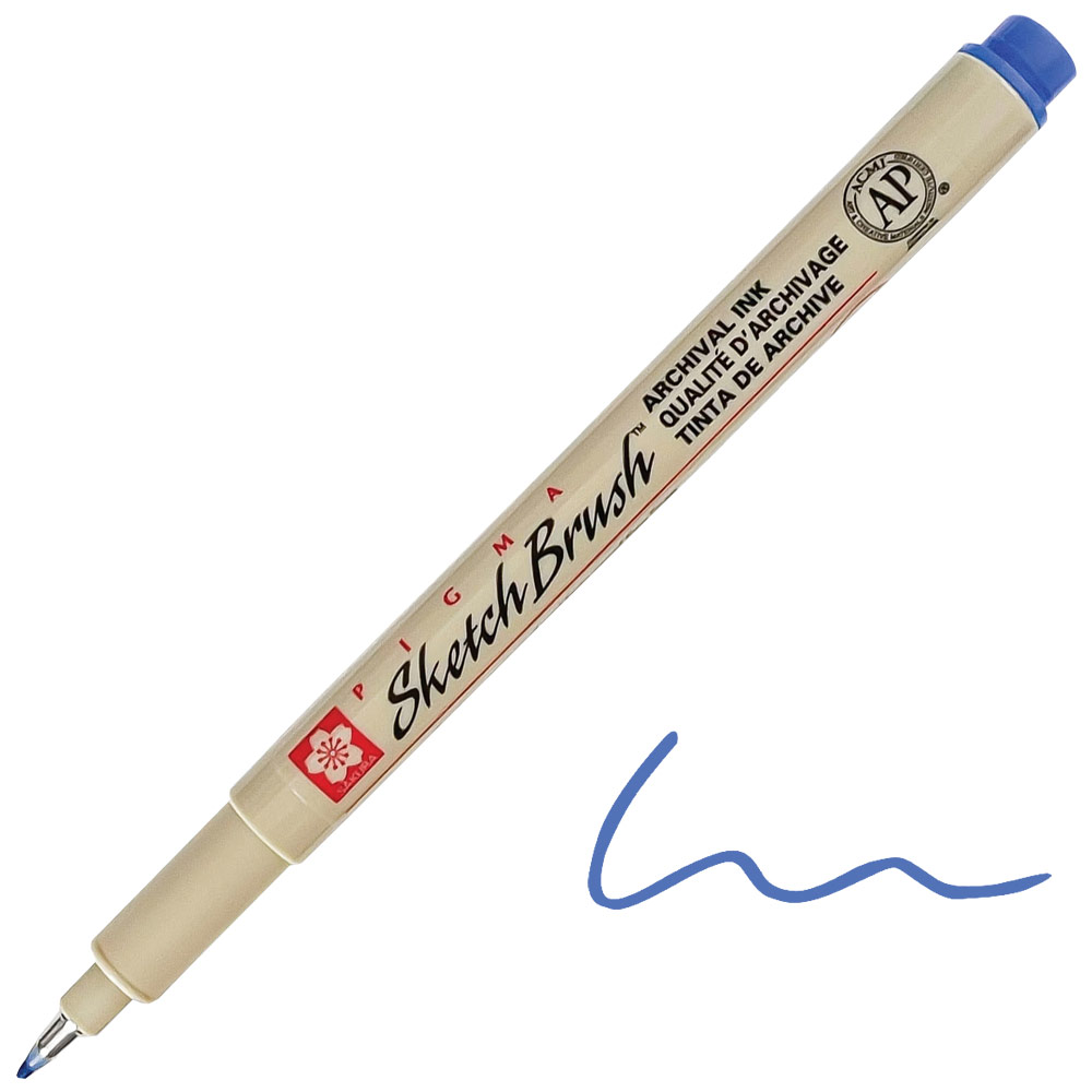 Sakura Pigma Sketch Brush Pen Blue