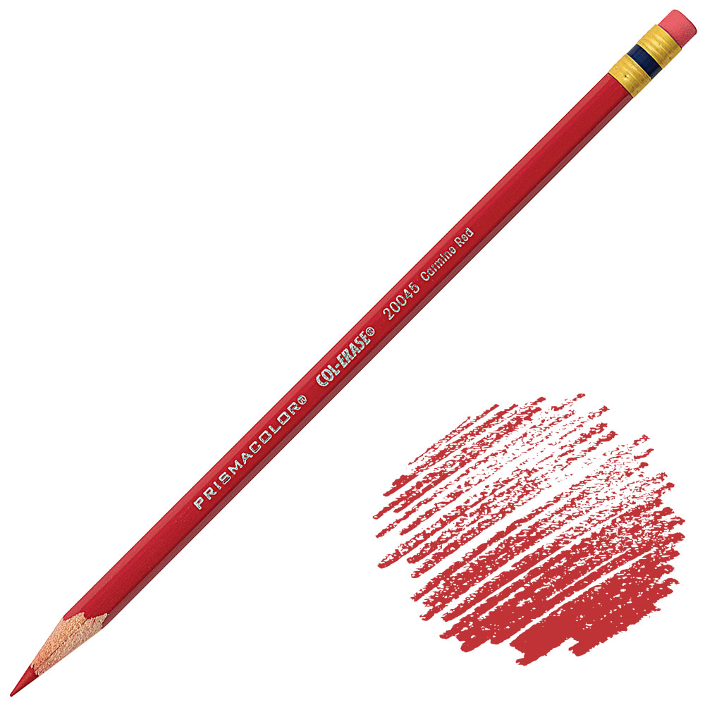 Prismacolor Premier Col-Erase Erasable Color Pencil Carmine Red