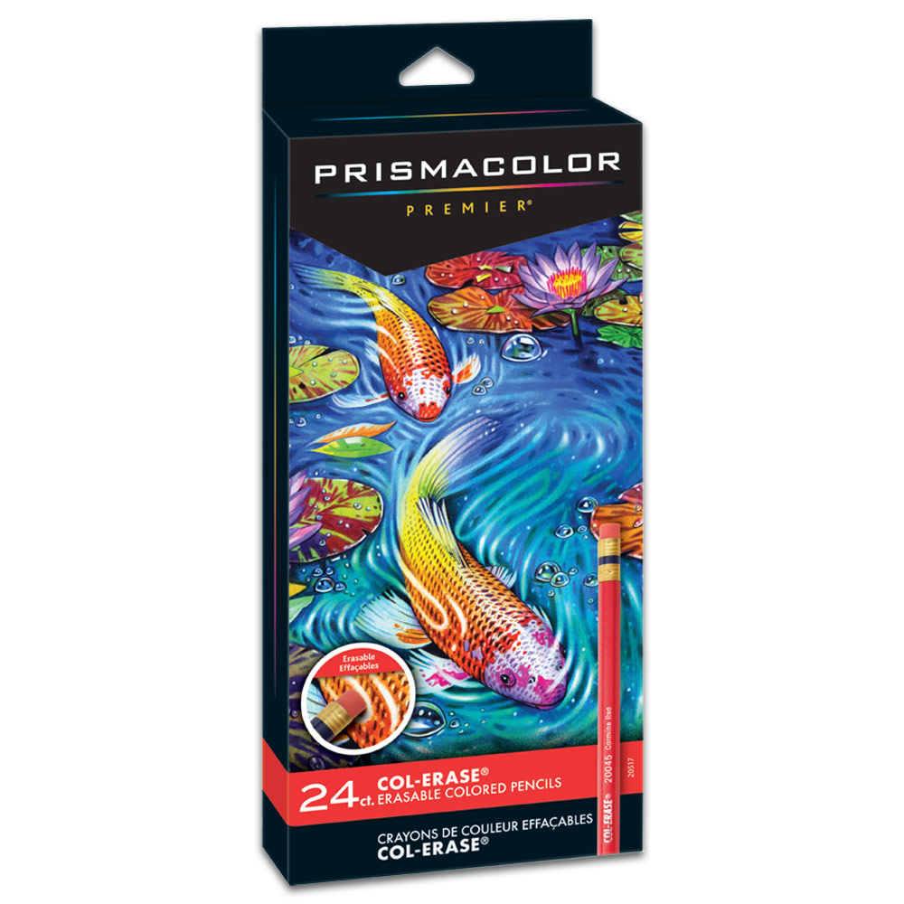Prismacolor Premier Col-Erase Erasable Color Pencil 24 Set