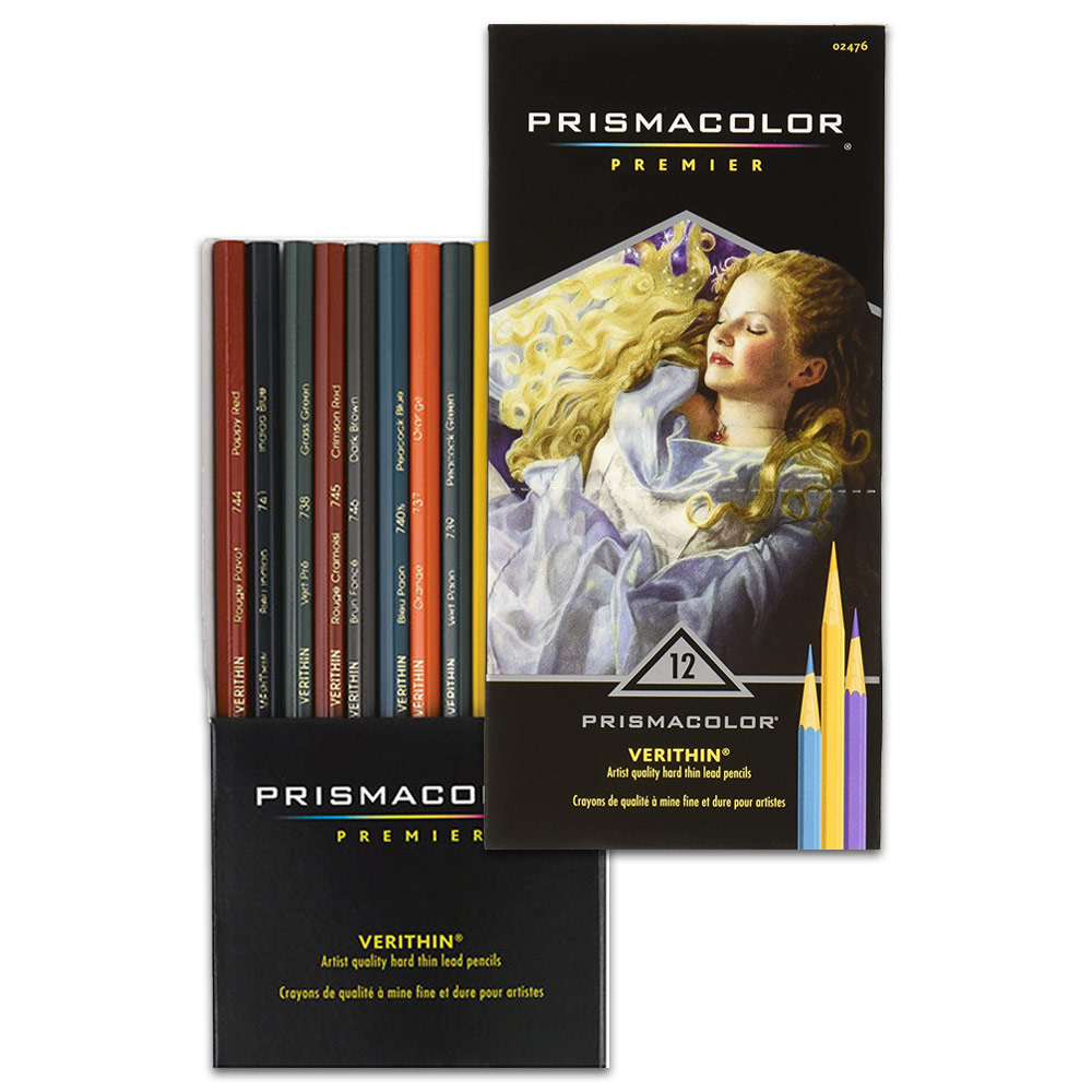 Prismacolor Premier Verithin Color Pencil 12 Set