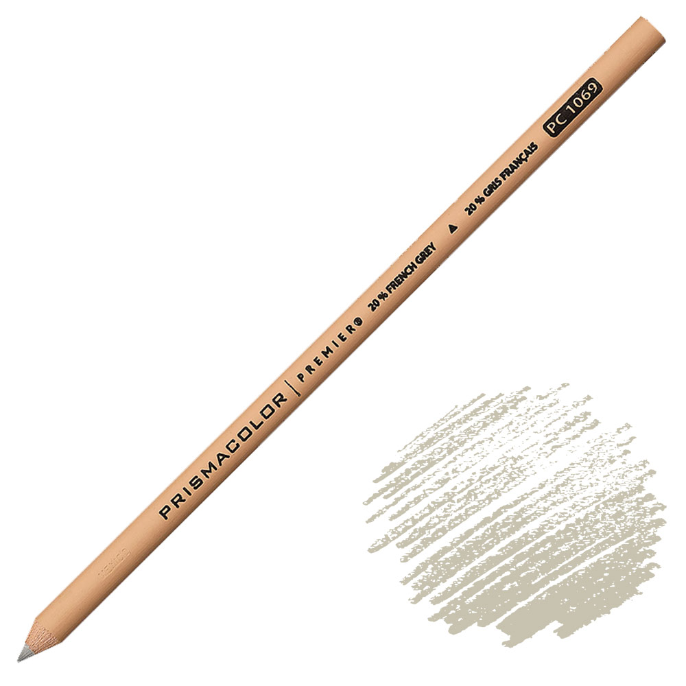 Prismacolor Premier Soft Core Colored Pencil French Grey 20%