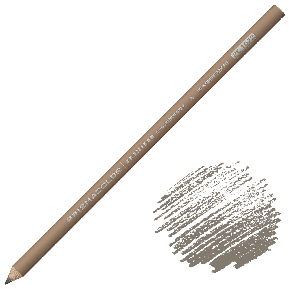 Prismacolor Premier Soft Core Colored Pencil French Grey 50%