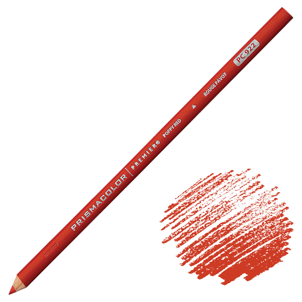 Prismacolor Premier Soft Core Colored Pencil Poppy Red