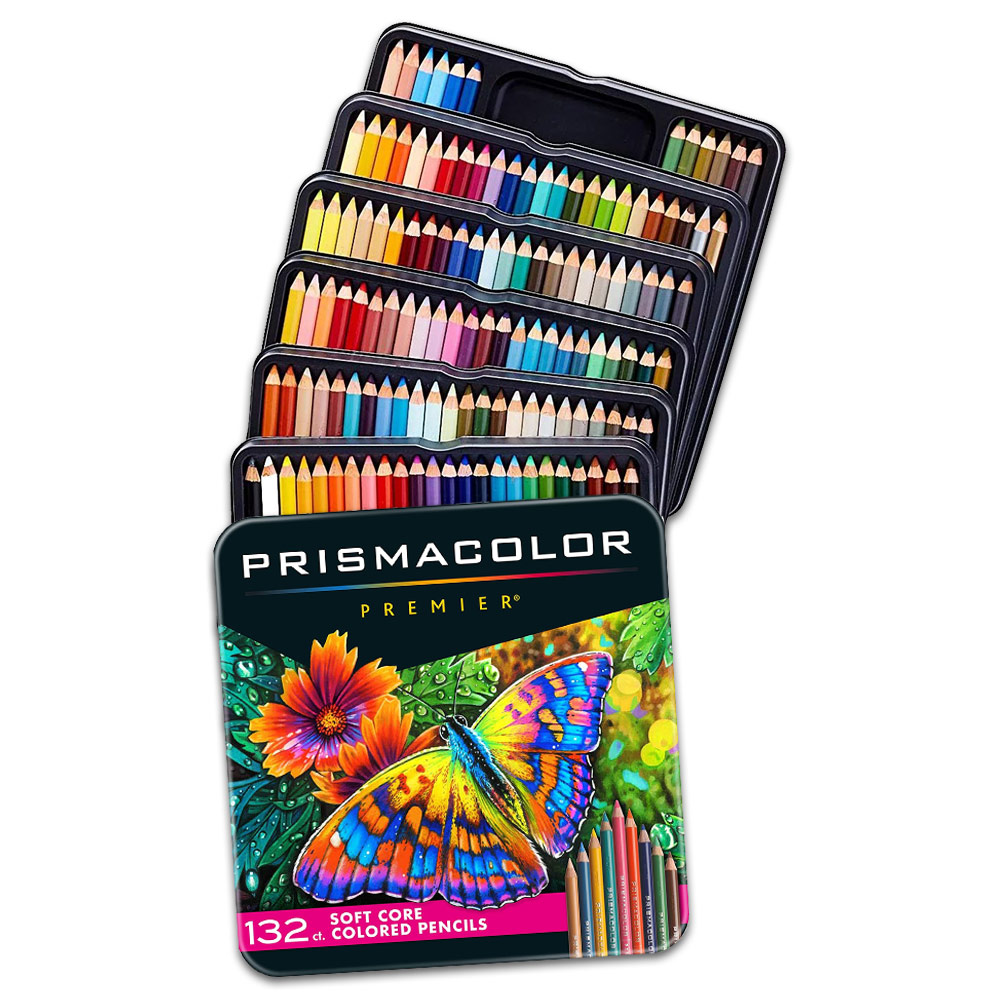Prismacolor Premier Soft Core Colored Pencil 132 Set