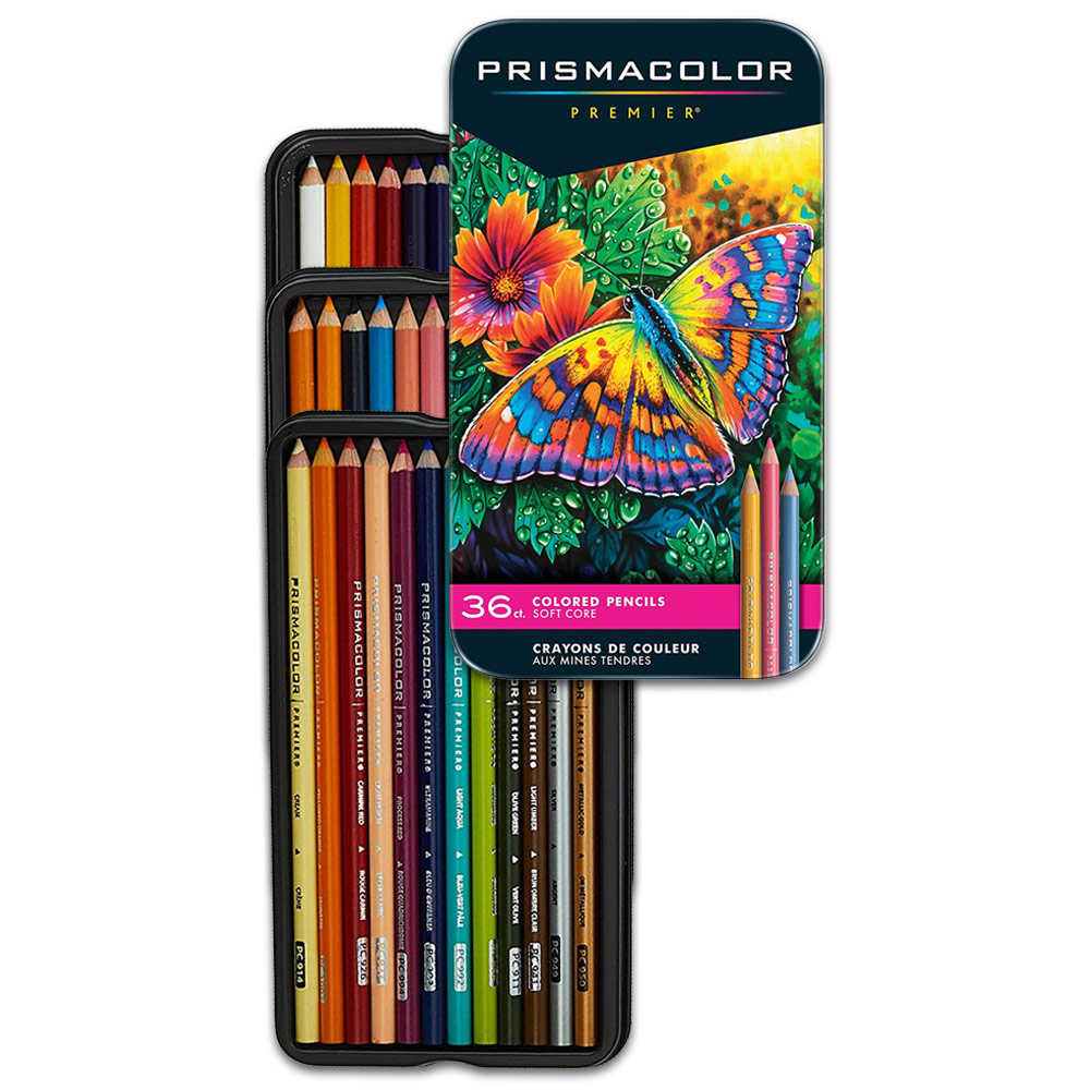 Prismacolor Premier Soft Core Colored Pencil 36 Set