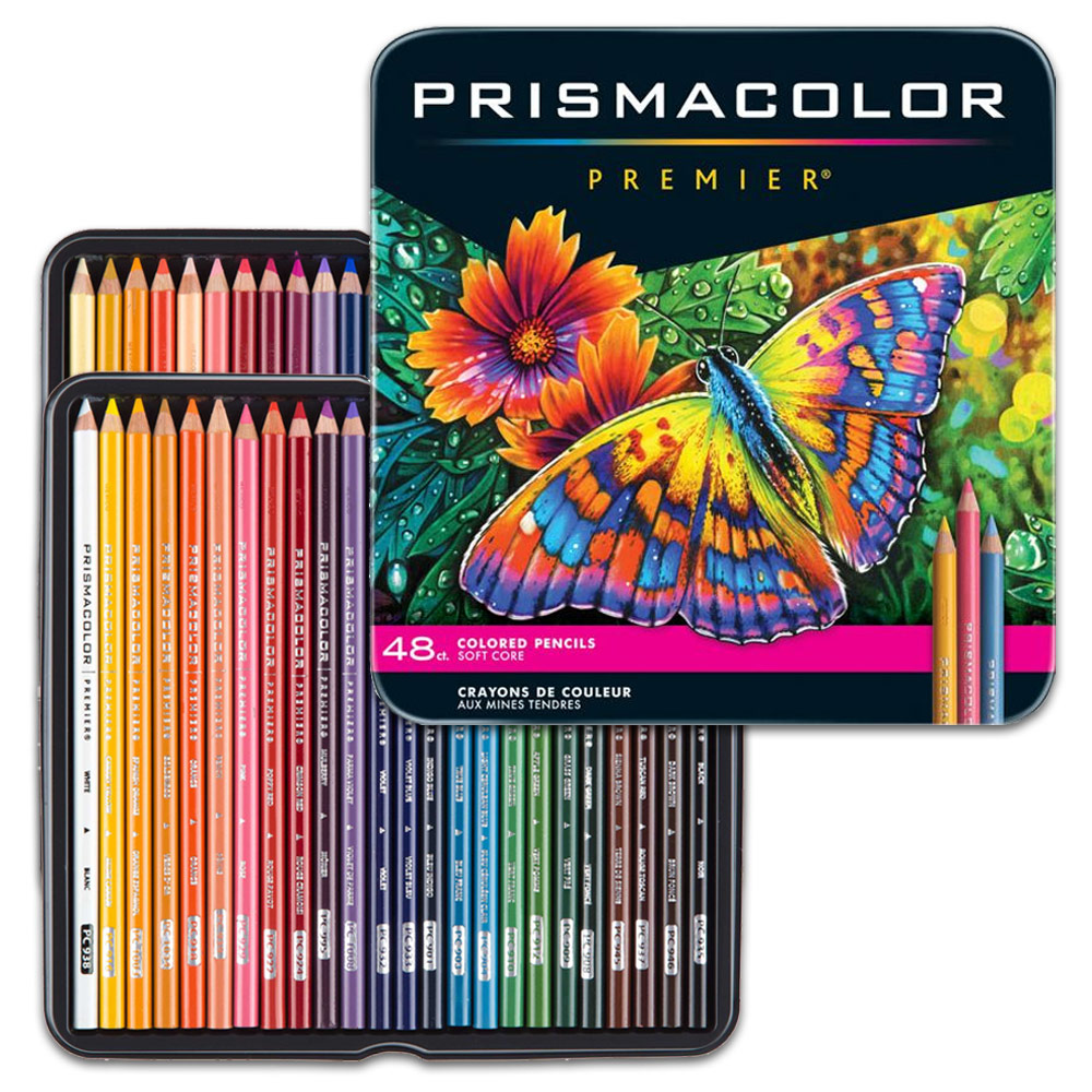 Prismacolor Premier Soft Core Colored Pencil 48 Set