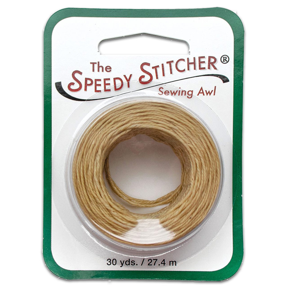 Realeather Crafts The Speedy Stitcher Coarse Thread Skein 30yd Tan