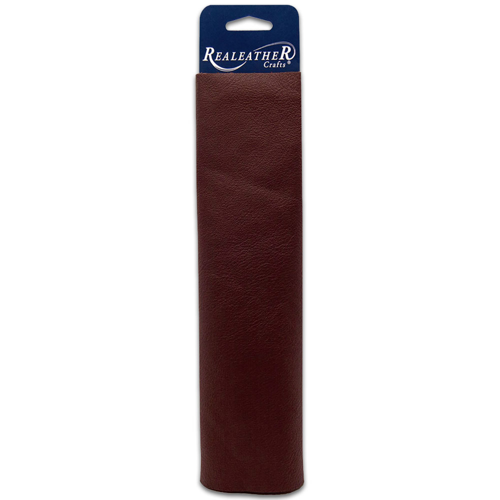 Realeather Premium Trim Leather 8.5"x11" Oxblood