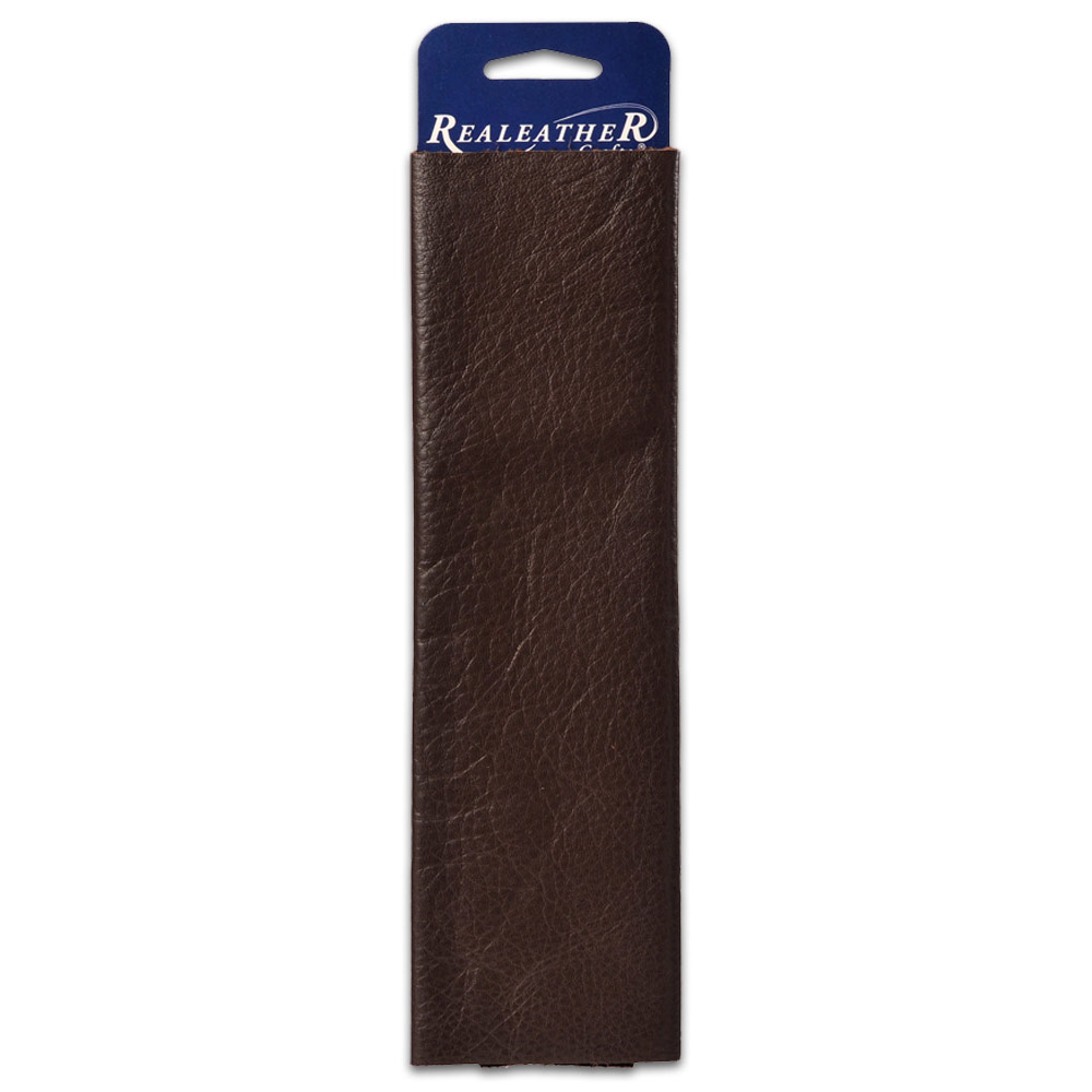 Realeather Premium Trim Leather 8.5"x11" Chocolate