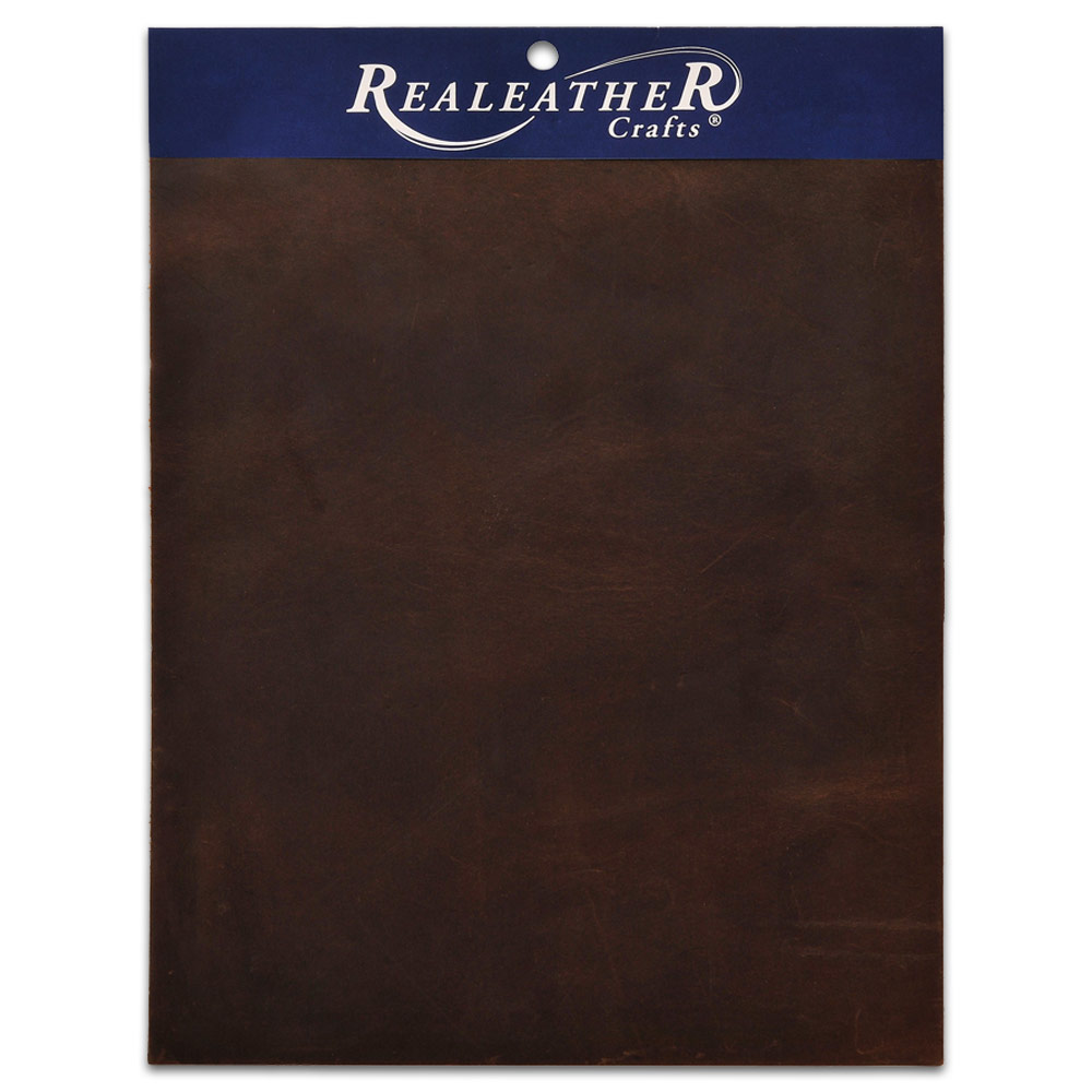 Realeather Triumph Leather Trim 8"x11" Brown