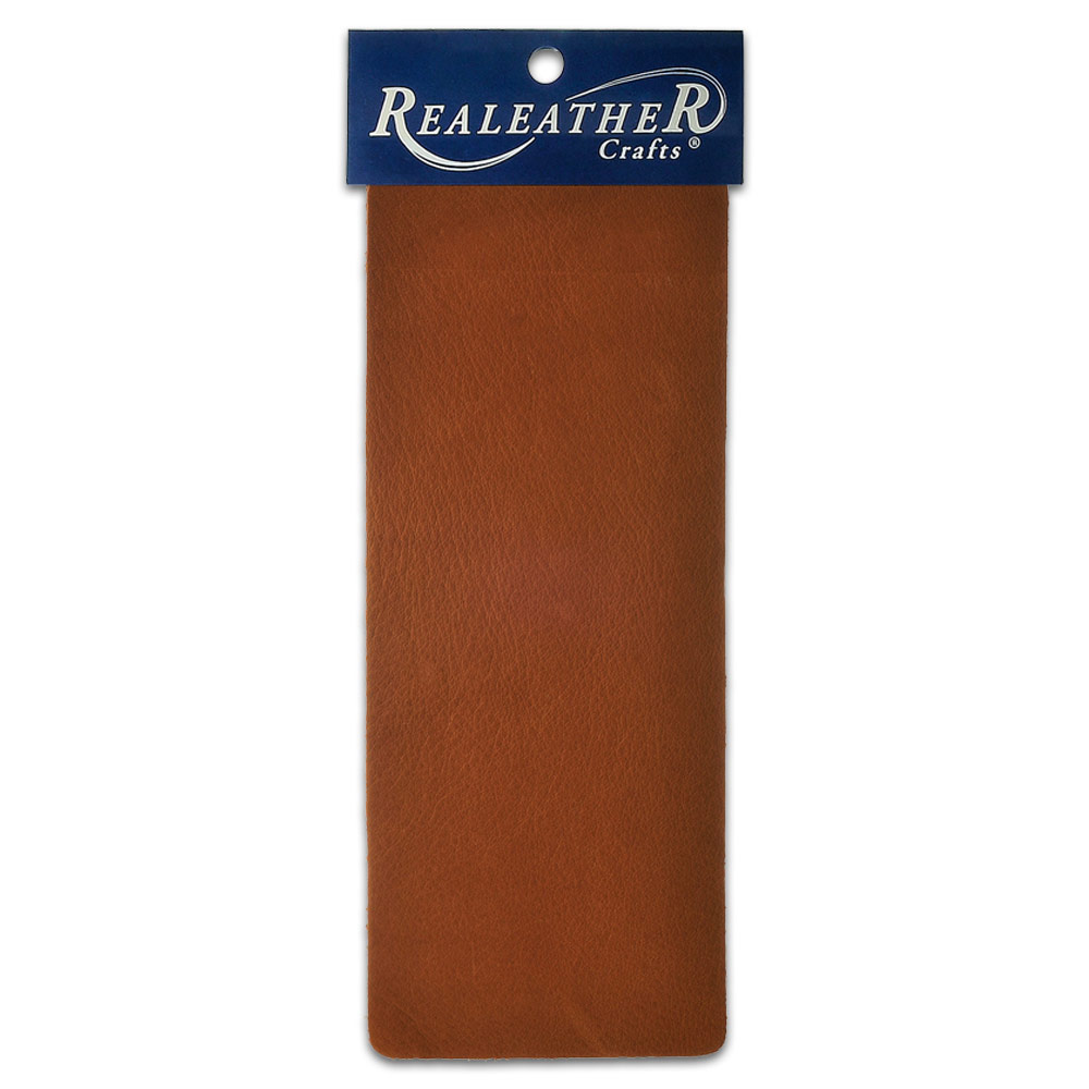Realeather Crafts Deertan Leather Trip 9"x3" Brown