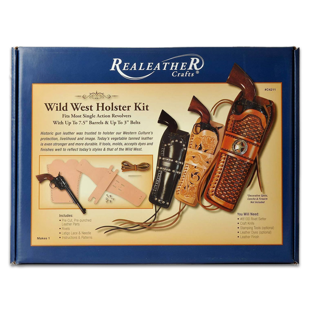 Realeather Crafts Wild West Holster Kit