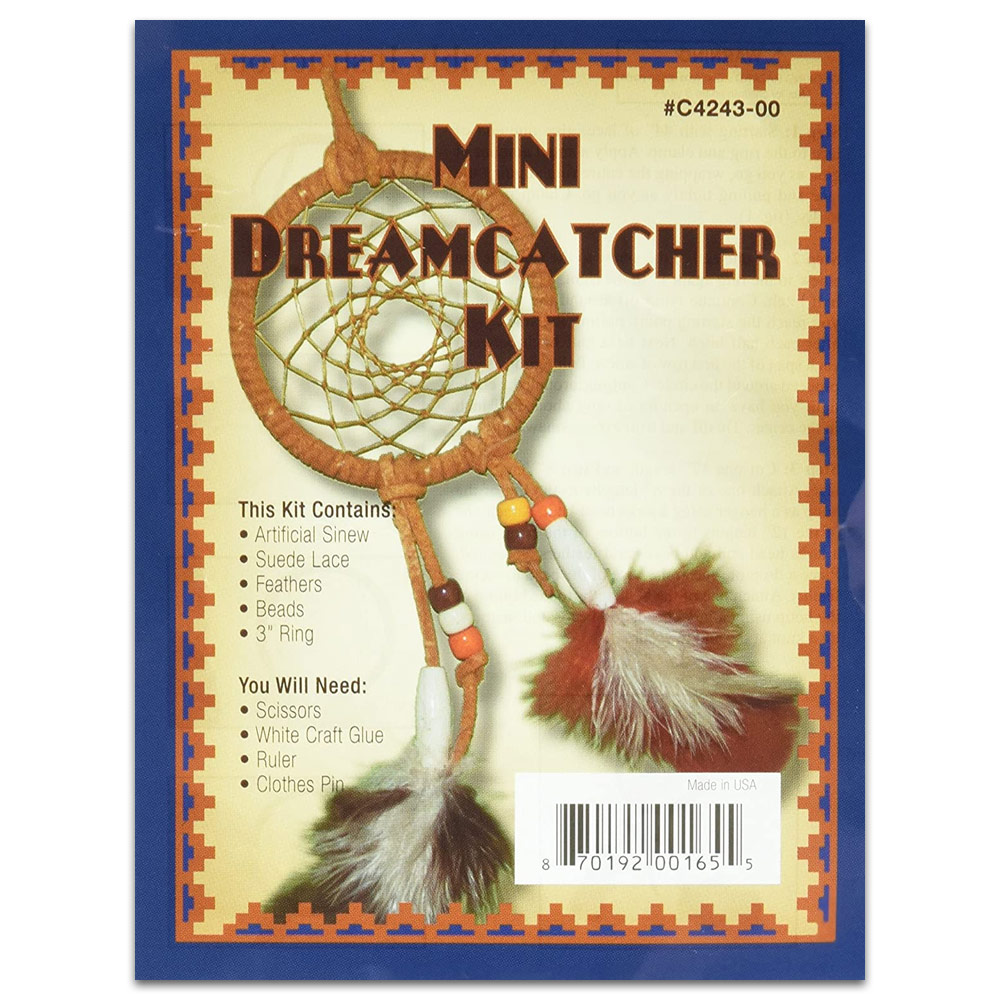 Realeather Crafts Mini Dreamcatcher Kit 3"
