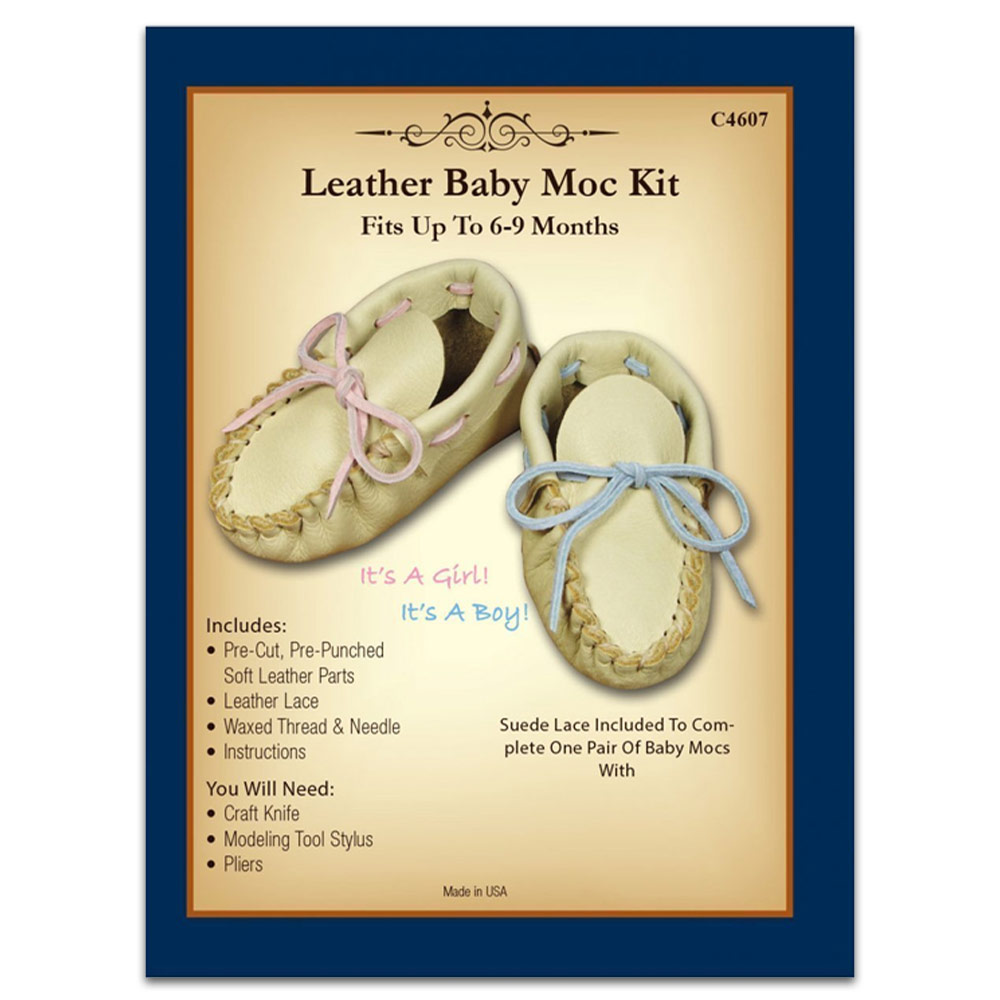 Realeather Crafts Baby Moccasin Kit