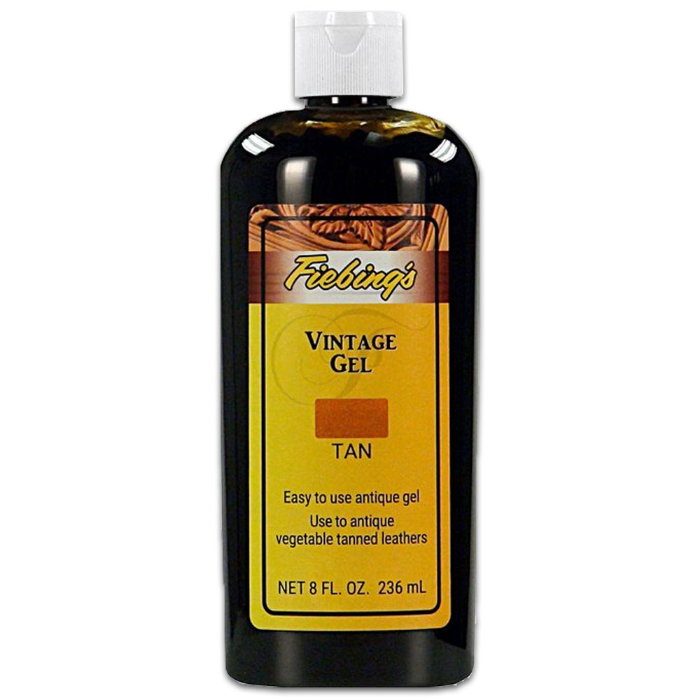 Fiebing's Vintage Gel 8oz Antique Tan
