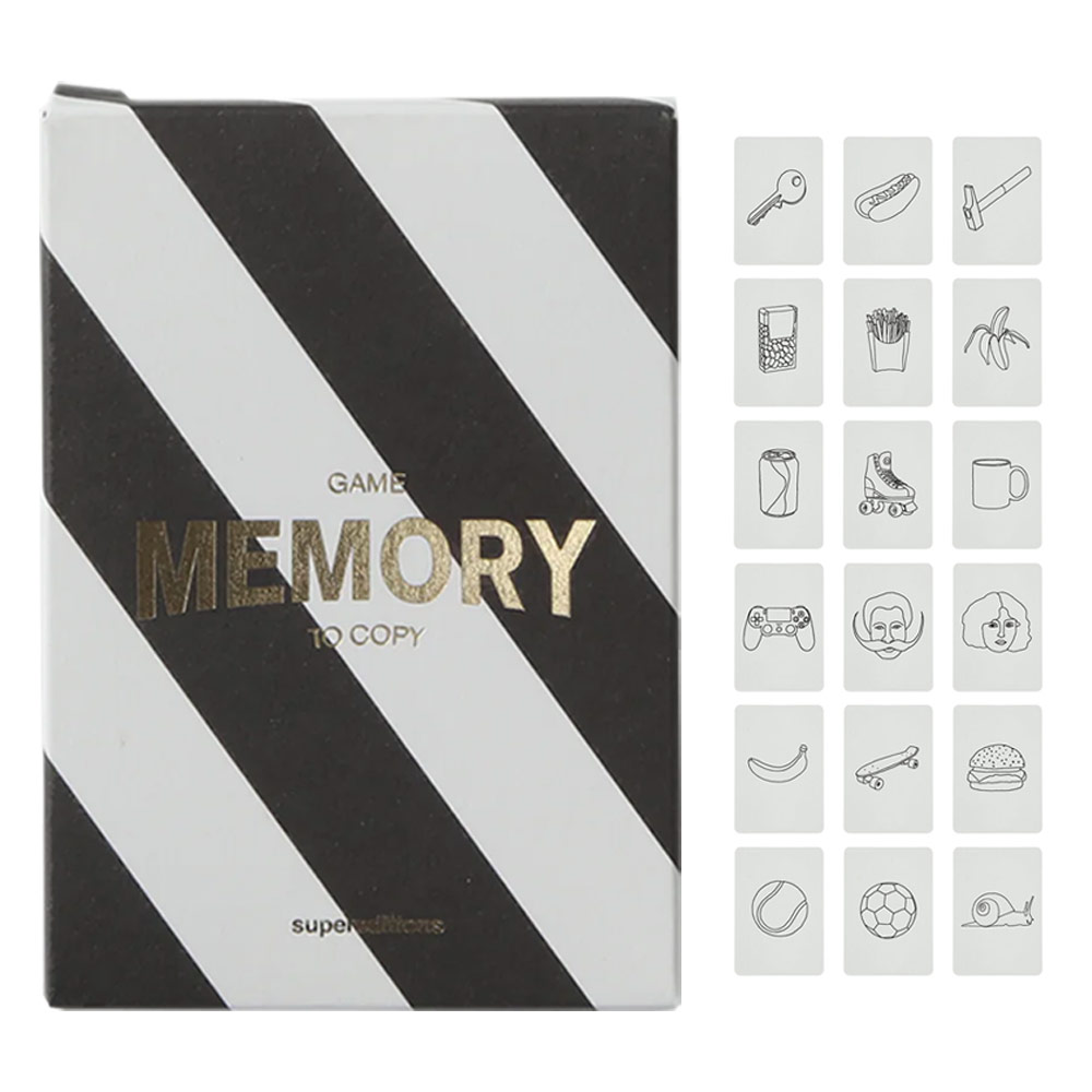 Supereditions Card Game Memory Game