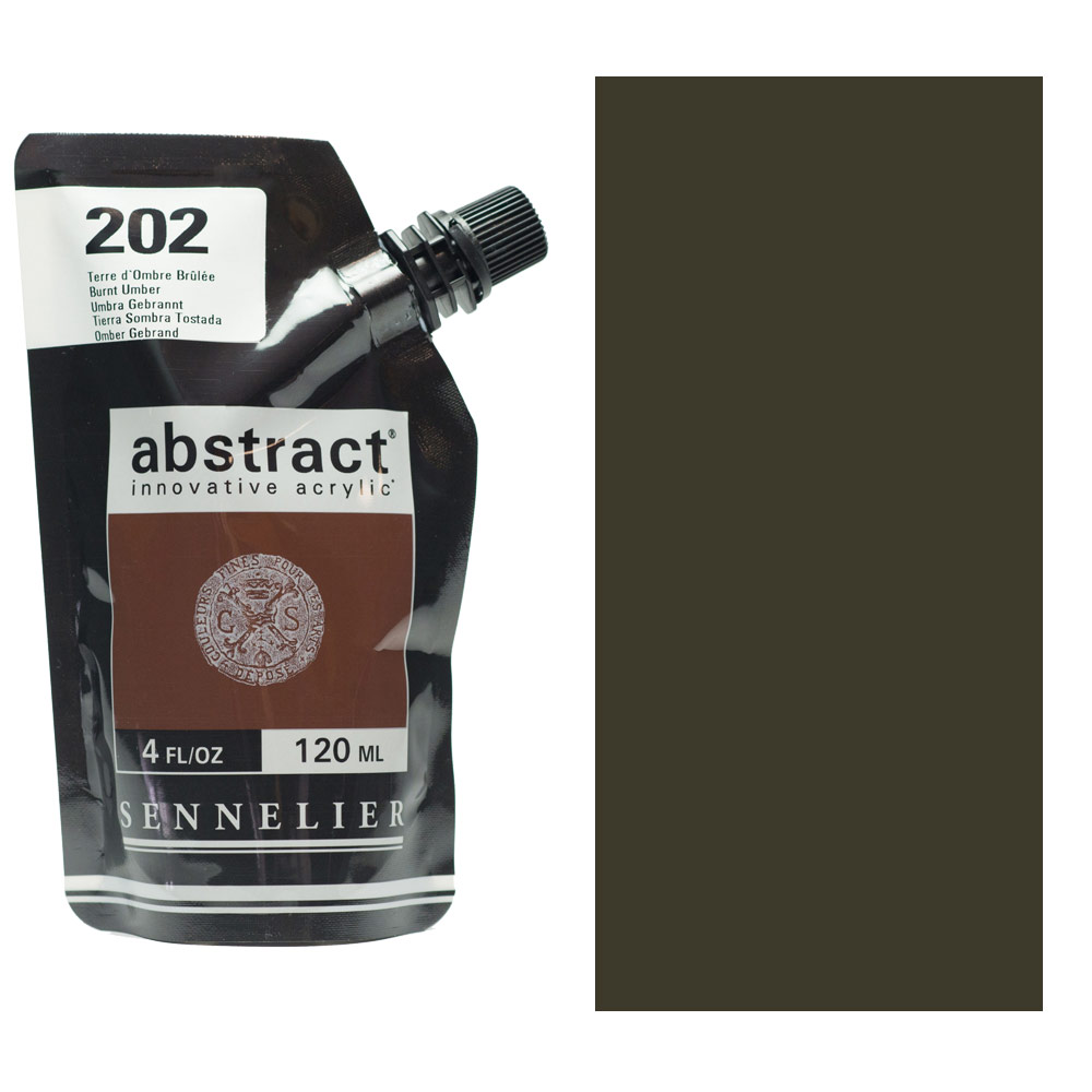 Sennelier Abstract Acrylic 120ml Burnt Umber