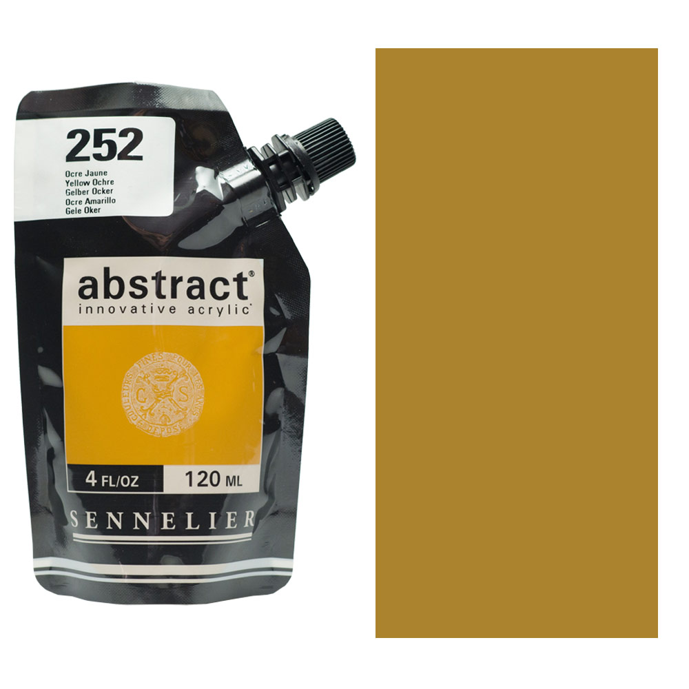 Sennelier Abstract Acrylic 120ml Yellow Ochre