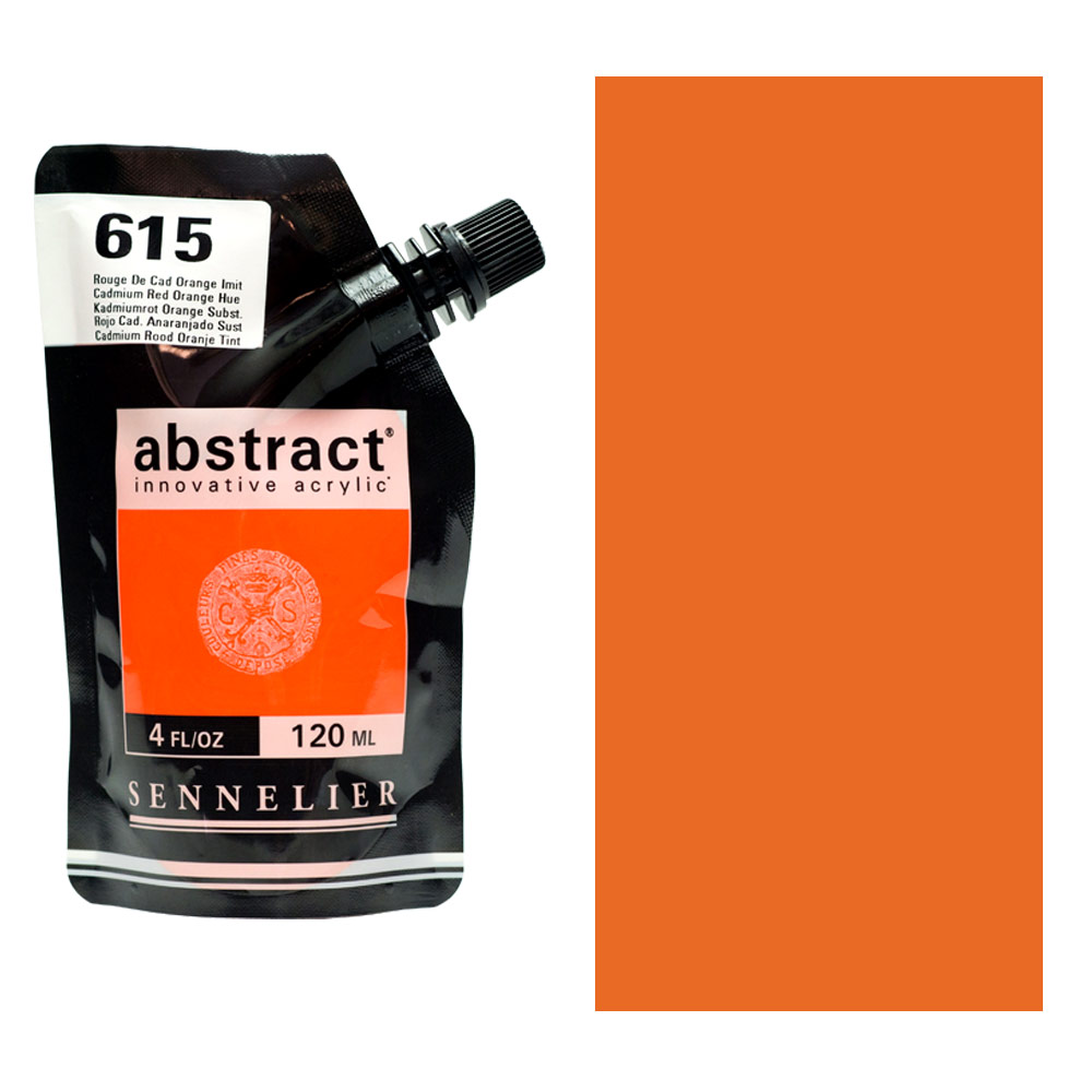 Sennelier Abstract Acrylic 120ml Cadmium Red Orange Hue