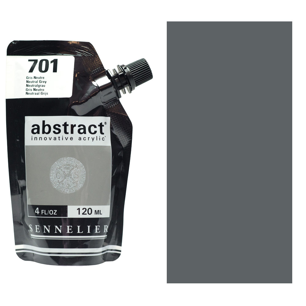 Sennelier Abstract Acrylic 120ml Neutral Grey
