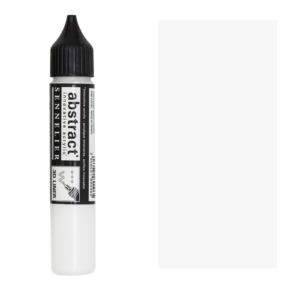 Sennelier Abstract Acrylic Liner 27ml Titanium White