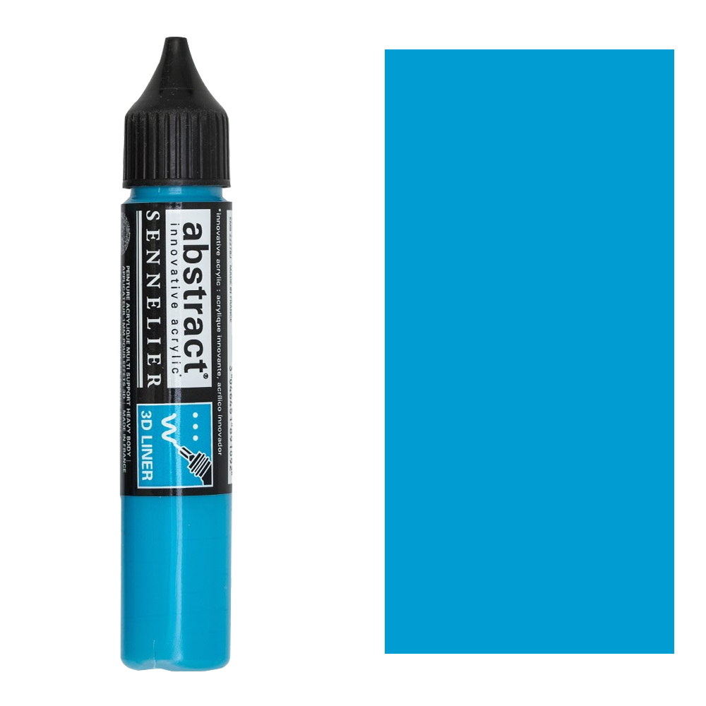 Sennelier Abstract Acrylic Liner 27ml Azure Blue