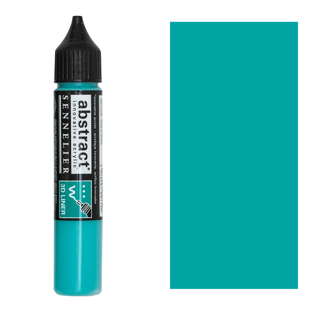 Sennelier Abstract Acrylic Liner 27ml Turquoise