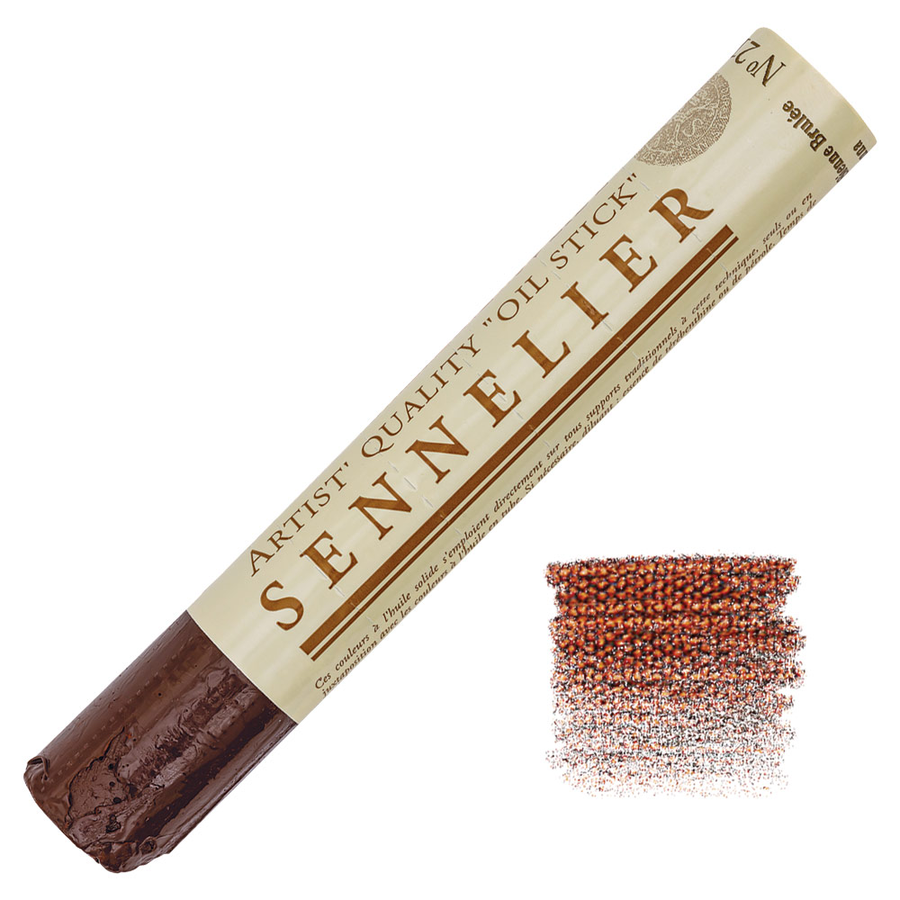 Sennelier Extra Fine Artists' Oil Stick 38ml Burnt Sienna 211