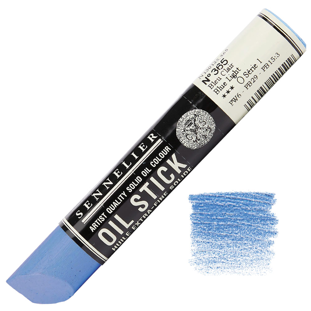 Sennelier Extra Fine Artists' Oil Stick 38ml Blue Light 365