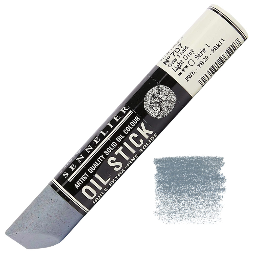 Sennelier Extra Fine Artists' Oil Stick 38ml Light Grey 707