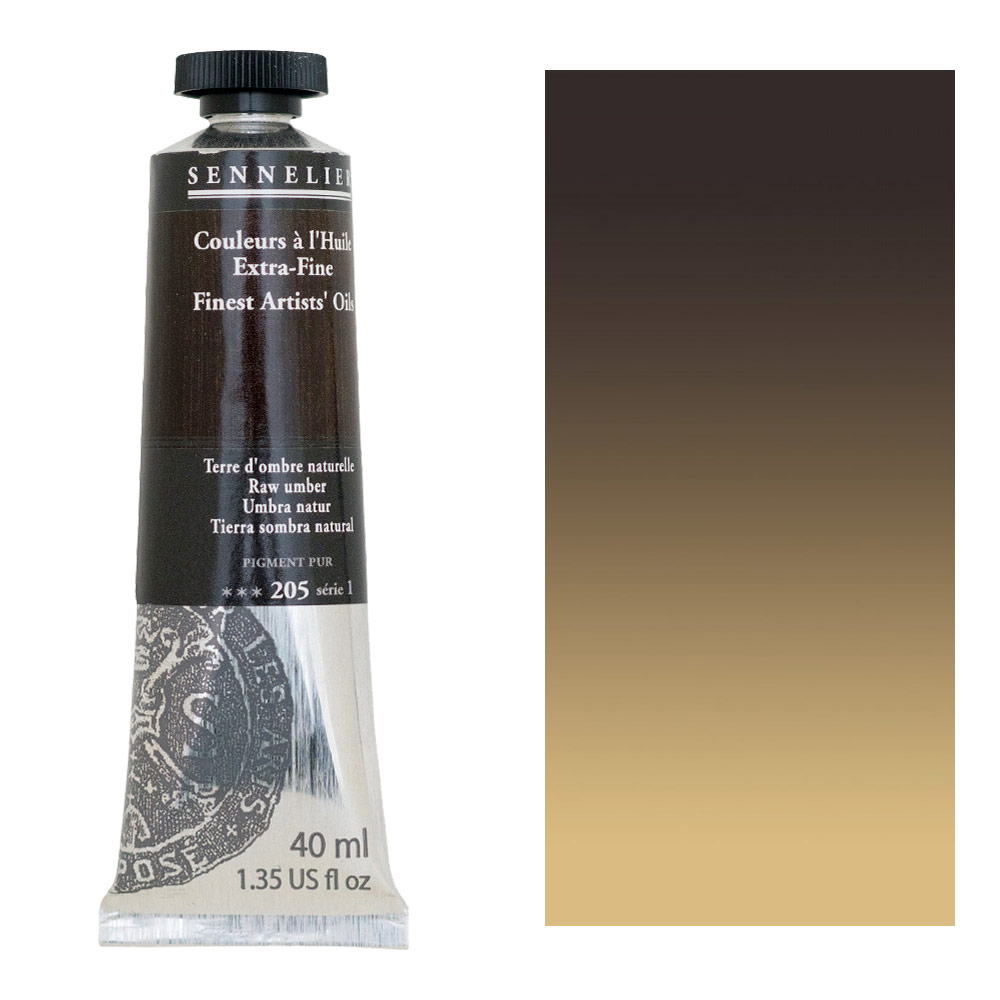 Sennelier Finest Artists' Oils 40ml Raw Umber