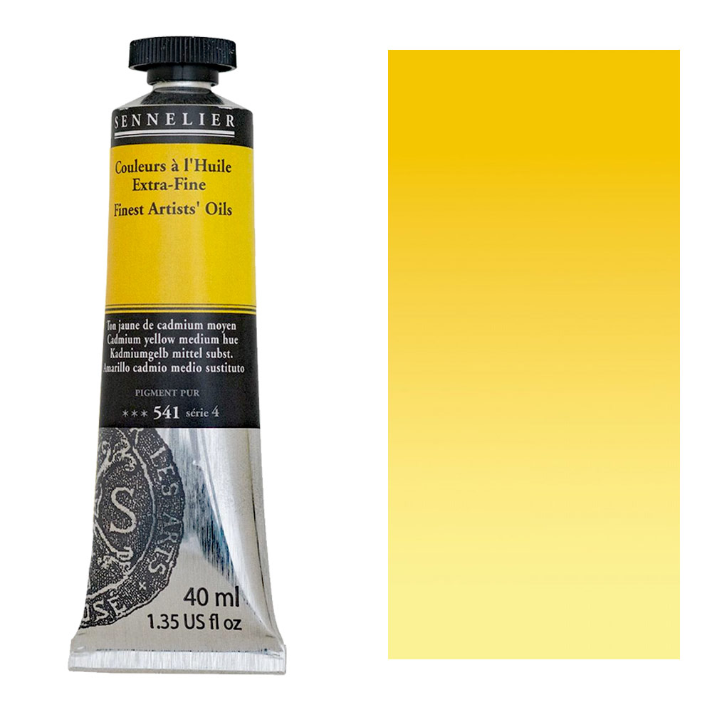 Sennelier Finest Artists' Oils 40ml Cadmium Yellow Medium Hue