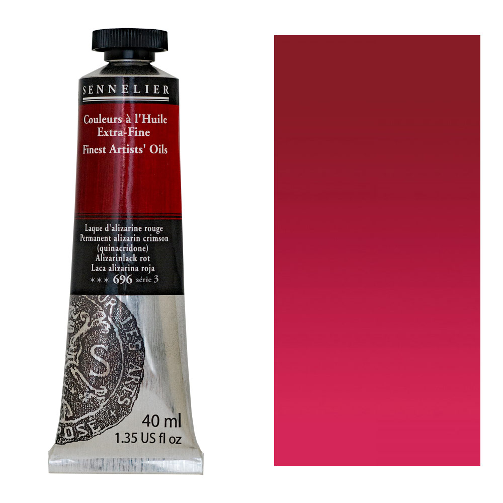 Sennelier Finest Artists' Oils 40ml Permanent Alizarin Crimson