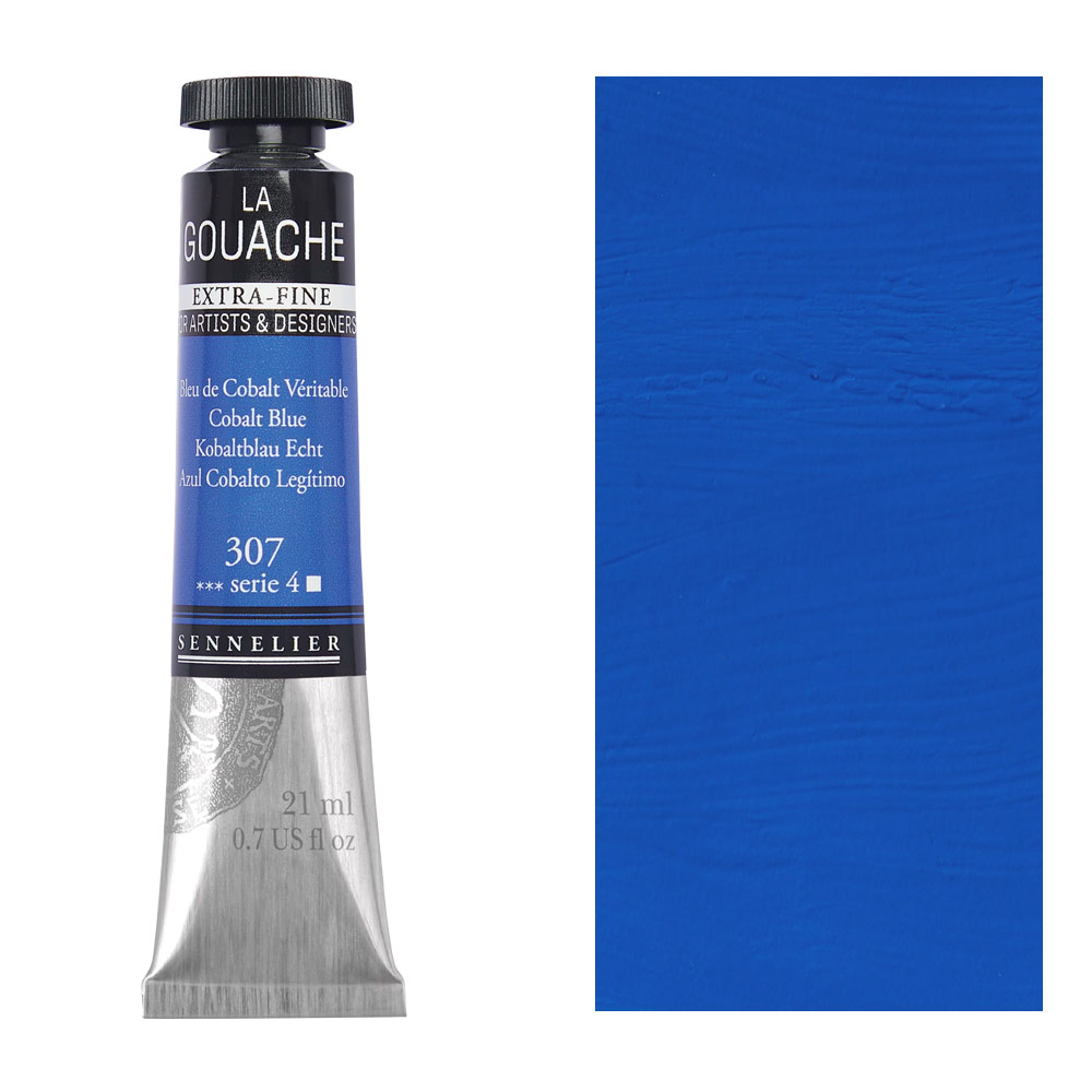 Sennelier Extra Fine La Gouache 21ml Cobalt Blue