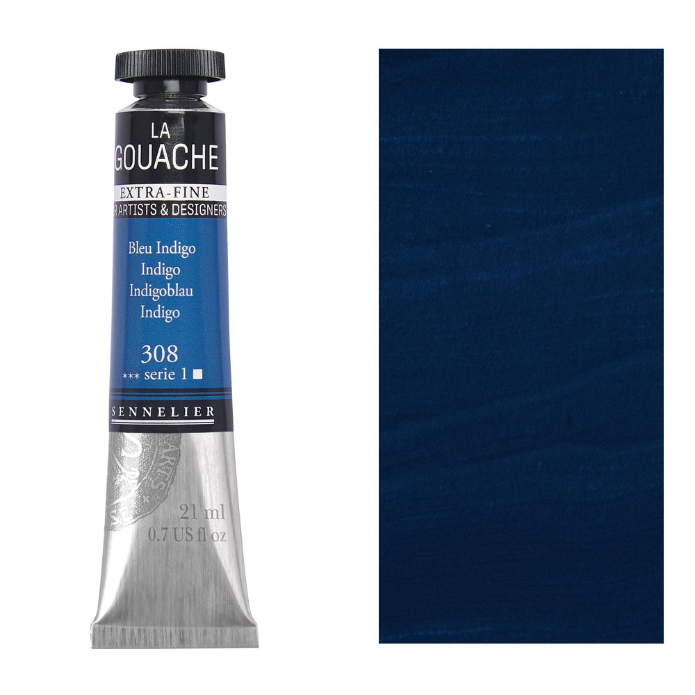 Sennelier Extra Fine La Gouache 21ml Indigo