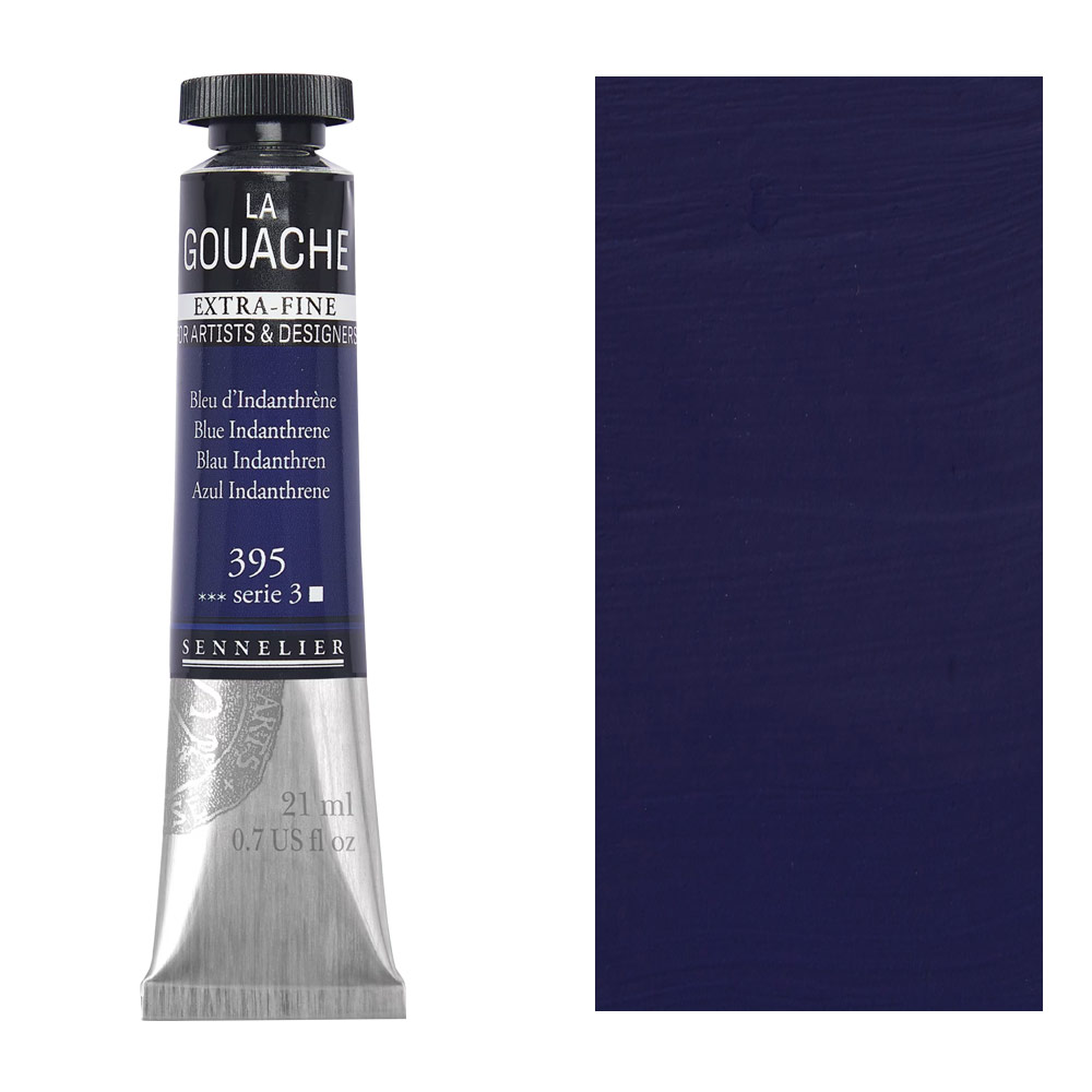 Sennelier Extra Fine La Gouache 21ml Blue Indanthrene