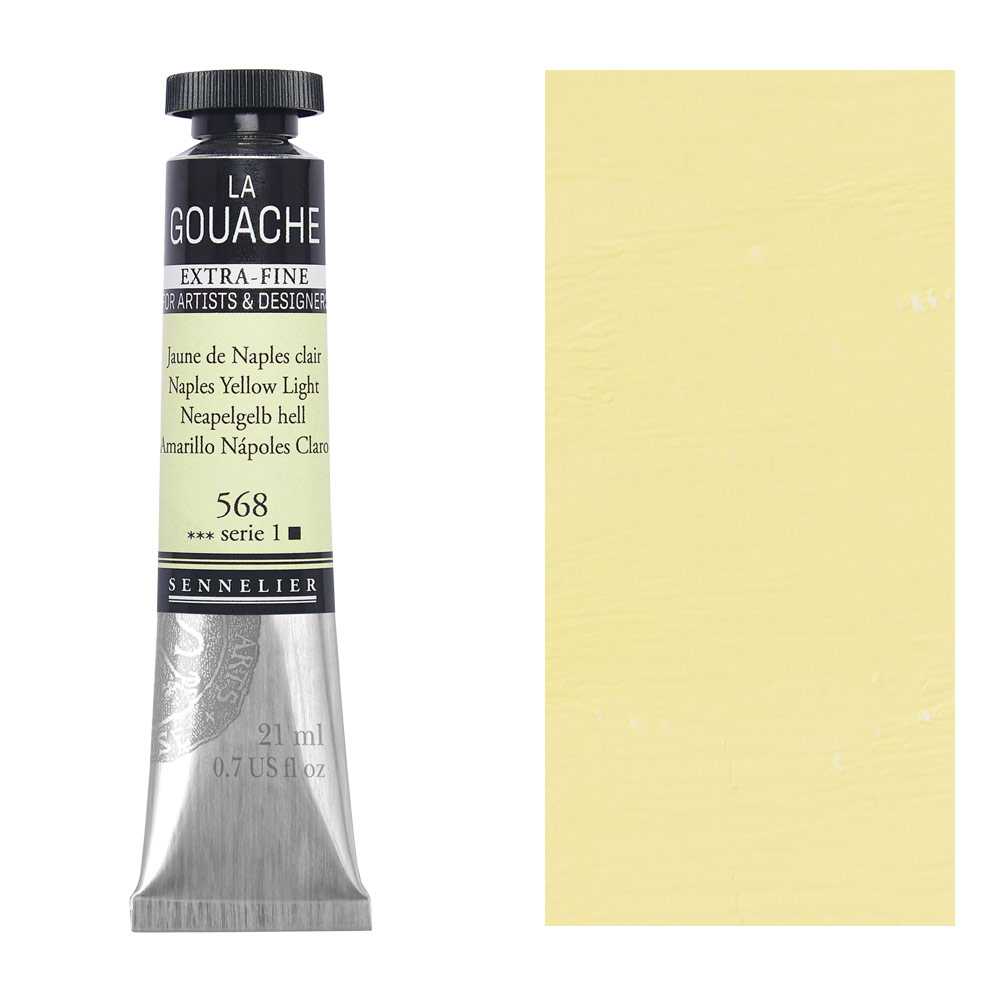 Sennelier Extra Fine La Gouache 21ml Naples Yellow Light