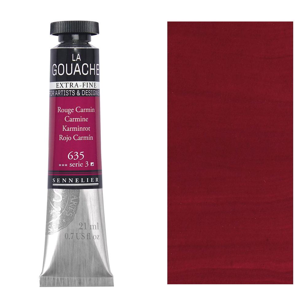 Sennelier Extra Fine La Gouache 21ml Carmine