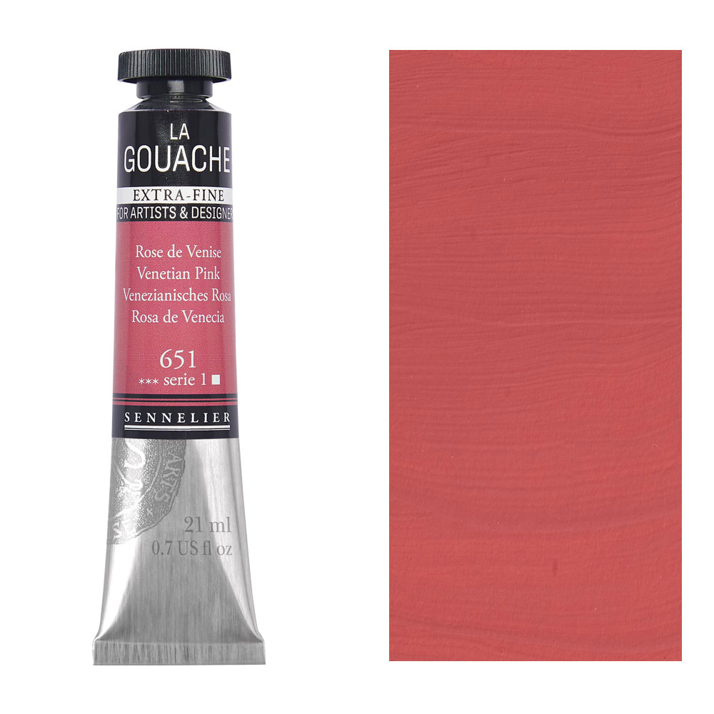 Sennelier Extra Fine La Gouache 21ml Venetian Pink