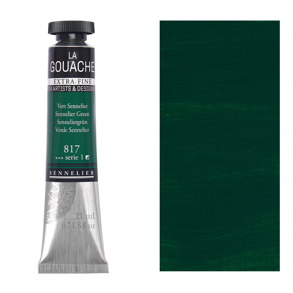 Sennelier Extra Fine La Gouache 21ml Sennelier Green