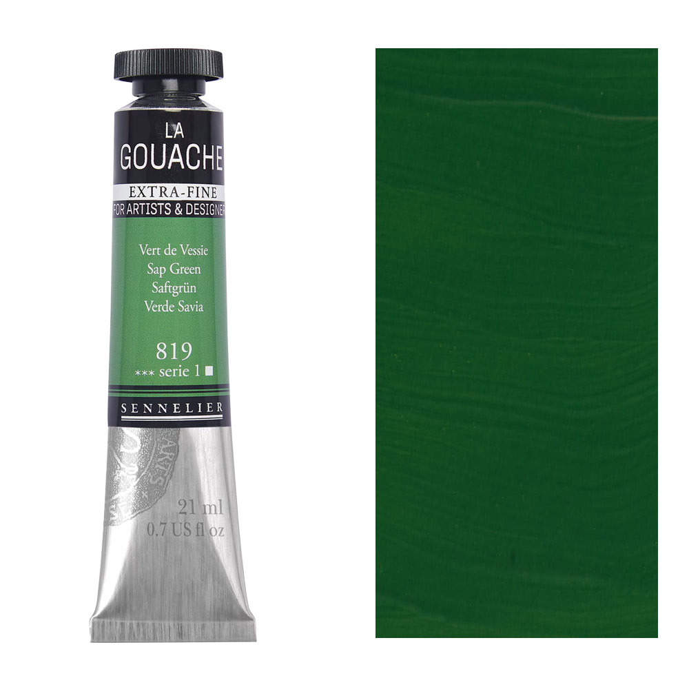 Sennelier Extra Fine La Gouache 21ml Sap Green