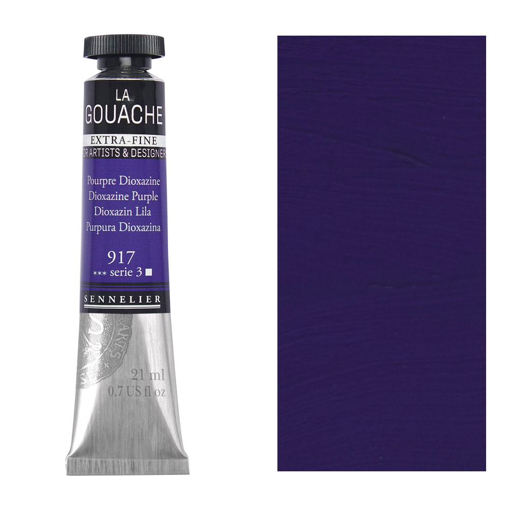 Sennelier Extra Fine La Gouache 21ml Dioxazine Purple