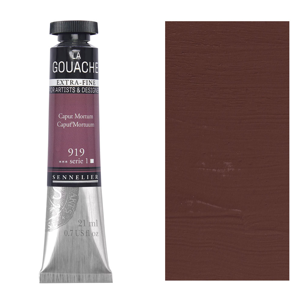 Sennelier Extra Fine La Gouache 21ml Caput Mortuum