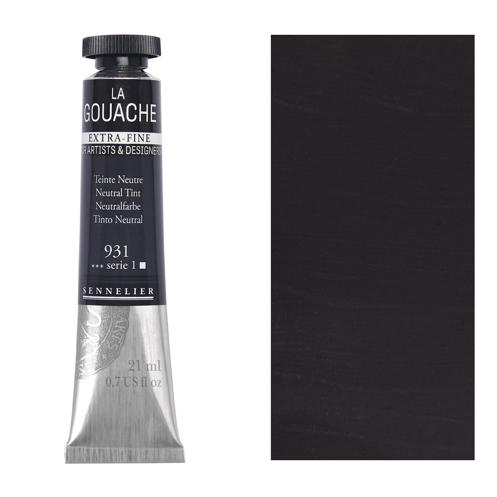 Sennelier Extra Fine La Gouache 21ml Neutral Tint