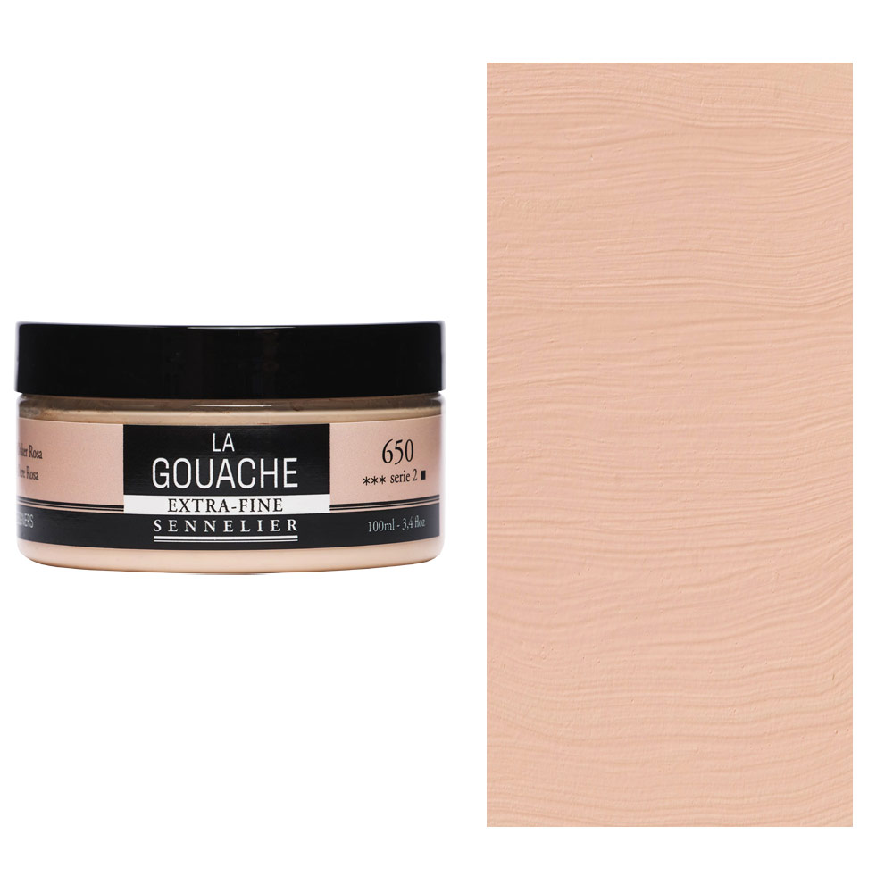 Sennelier Extra Fine La Gouache 100ml Rose Ochre