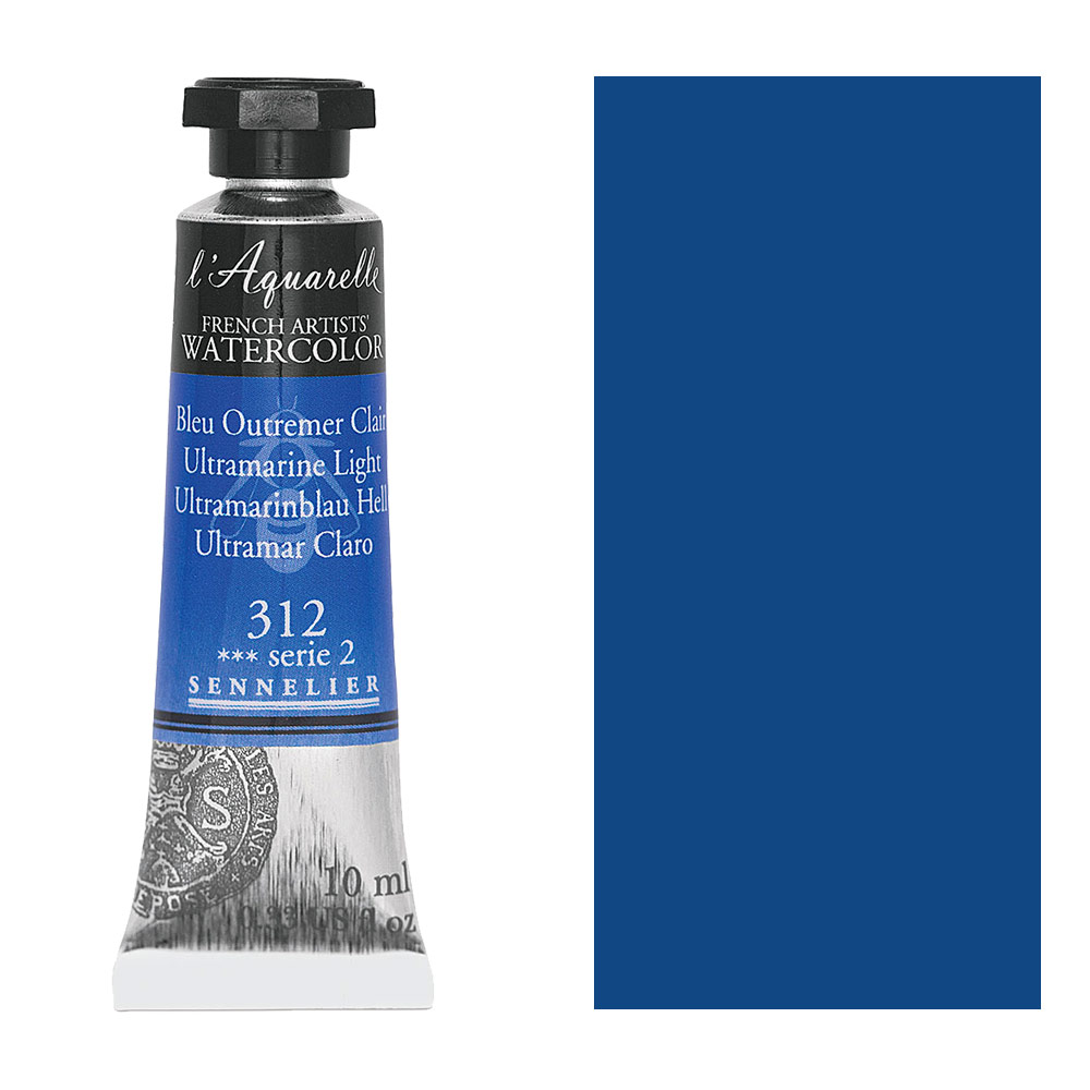 Sennelier L'Aquarelle Watercolor 10ml Ultramarine Light 312