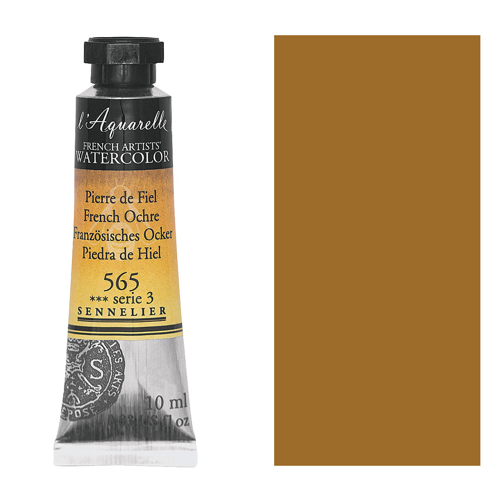 Sennelier L'Aquarelle Watercolor 10ml French Ochre 565